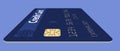 Here is a close up look at an EMV security chip