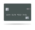 Here is a contemporary credit card