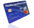 Flexible Spending Account FSA debit card.