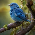 Blue Brid Royalty Free Stock Photo