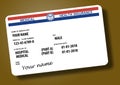 Mock federal government Medicare Health Insurance card