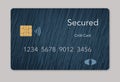 Here is a mock generic credit card