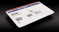 Here is a mock generic government medicare medical insurance card