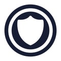 Shield Vector icon which is suitable for commercial work and easily modify or edit it