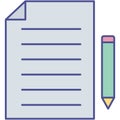 Agreement Isolated Vector icon which can easily modify or edit