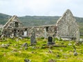 St. Dympna`s 18th century Church, with grave stones