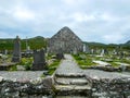 St. Dympna`s 18th century Church, with grave stones