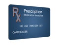 Here is a prescription drug insurance card. It is an illustration