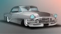 Cool Classic Grey Car Vector