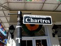 Street sign in New Orleans` French Quarter.