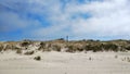 Sky meets sand dunes in Curonian Spit Royalty Free Stock Photo