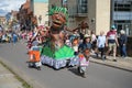 Giant Street Float at the 2023 Hereford Street Carnival. Hereford, UK, August 26, 2023.