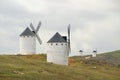 Herencia windmill Royalty Free Stock Photo