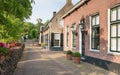 Herengracht street with historic houses in the Du Royalty Free Stock Photo