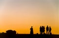 Herero people in Kaokoland, Namibia Royalty Free Stock Photo