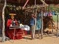 Herero woman and boy