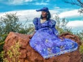 Herero woman Royalty Free Stock Photo