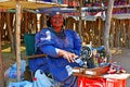 Herero woman in Namibia Royalty Free Stock Photo