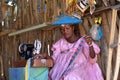 Herero Woman, Namibia Royalty Free Stock Photo