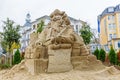 Sand sculpture in Heringsdorf, Usedom, Germany