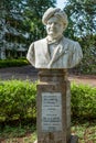 Vintage Late Rao Bahadur R.C. Artal founder statue college, dharwad,