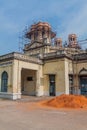 Heritage building Chattar Manzil (Kothi Farhat Baksh) under renovation in the center of Lucknow, Uttar Pradesh state, Ind