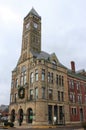 Romanesque Clark County Heritage Center Clock Tower, Springfield, Ohio