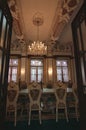 Heritage Chinese Mansion Interior Royalty Free Stock Photo