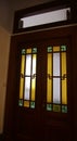 Heritage Chinese Mansion Stained Glass Door