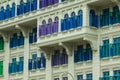 Heritage colourful Windows in Singapore