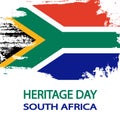 Heritage day flag south africa