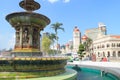 Heritage fountain at dataran merdeka Royalty Free Stock Photo