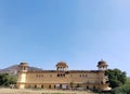 Heritage palace near jal Mahal Jaipur Rajasthan India Royalty Free Stock Photo