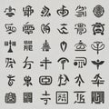 Heritage Preserved: Traditional Hieroglyphs Icons