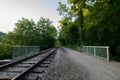 Heritage Rail Trail County Park York, Pennsylvania Royalty Free Stock Photo