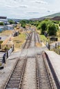 Heritage railway in Pontypool and Blaenavon, Wales, UK