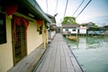 Heritage stilt houses of the Tan Clan Jetty, George Town, Penang, Malaysia Royalty Free Stock Photo