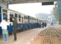 Heritage toy train of Matheran Railways in India. Royalty Free Stock Photo