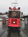 Taksim-Tunel Nostalgia Tramway, Istanbul, Turkey Royalty Free Stock Photo