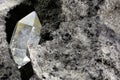 Herkimer diamond Royalty Free Stock Photo