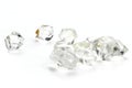 Herkimer diamonds Royalty Free Stock Photo