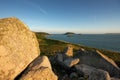 Herm Island sunset Royalty Free Stock Photo