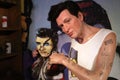 Herman Brood in Madame Tussauds of Amstedam