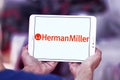 Herman Miller furniture manufacturer logo Royalty Free Stock Photo