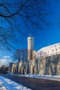 Herman Tower and Parliament building. Tallinn, Estonia