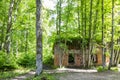 Hermann Goring's house in Wolf's Lair. Former war headquarters of Adolf Hitler in Poland