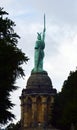 Hermann Monument in the Town Detmold, North Rhine - Westphalia