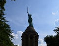 Hermann Monument in the Town Detmold, North Rhine - Westphalia