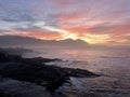 Hermanus Sunrise Coastline Western Cape South Africa Royalty Free Stock Photo