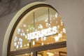 hermes brand logo sign showcase boutique fashion luxury trade